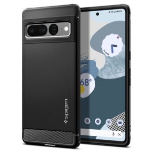 Spigen Rugged Armor - dėklas skirtas Google Pixel 7 Pro Black - Image 1
