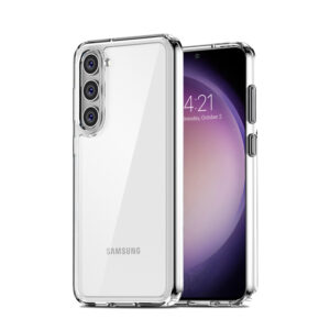 Crong Crystal Shield Cover - Protective dėklas skirtas Samsung Galaxy S23+ Clear - Image 4