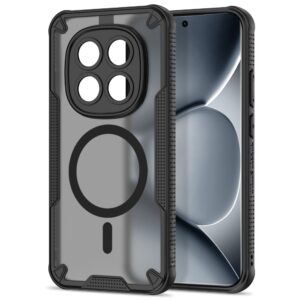 Tech-Protect Rugged Shield MagSafe Xiaomi Poco M8 Pro / Redmi Note 15 Pro+ Plus 5G dėklas matinės juodos spalvos - Image 2
