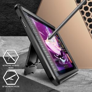 SUPCASE UNICORN BEETLE Pro Galaxy TAB A11 8.7 X133 / X135 juodos spalvos - Image 2