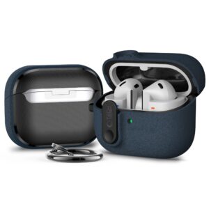 Tech-Protect Slim Hook dėklas ausinėms Samsung Galaxy Buds 3 / 3 FE / 3 Pro mėlynos spalvos - Image 2