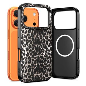 Tech-Protect Lamano MagSafe dėklas telefonui Apple iPhone 17 Pro Leopard