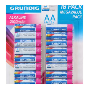 Grundig - Set of alkaline batteries AA / LR6 1.5V 18 pcs. - Image 3