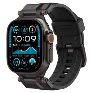 Spigen DuraPro Armor - Band for Apple Watch 44/45/46/49 mm (Black Edition)