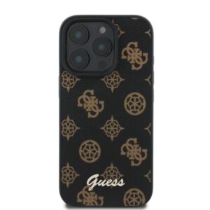 Guess Peony Script MagSafe - dėklas skirtas Apple iPhone 16 Pro black - Image 3