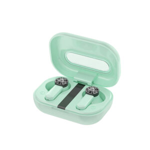 WEKOME VA06 Vanguard Series - Bluetooth V5.2 TWS wireless headphones with charging case Green - Image 1