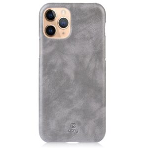 Crong Essential Cover - PU Leather dėklas skirtas Apple iPhone 11 Pro Gray - Image 1