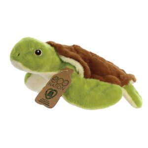 Eco Nation – Plush Toy / Cuddly Sea Turtle 27 cm Eco-Friendly - Image 2