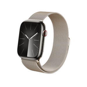 Crong Milano Steel – Stainless steel apyrankė skirta Apple Watch 44/45/46/49 mm champagne - Image 3