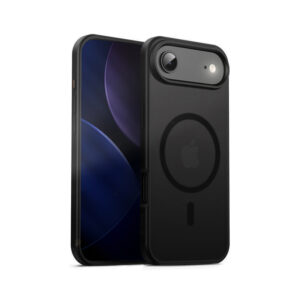 Crong Hybrid Frost MAG Cover - dėklas MagSafe Apple iPhone Air black - Image 6