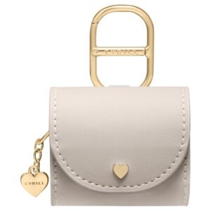 Spigen Cyrill Mini Bag - Case with Strap for Apple AirPods 4 (Beige) - Image 2