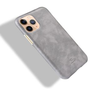 Crong Essential Cover - PU Leather dėklas skirtas Apple iPhone 11 Pro Gray - Image 3