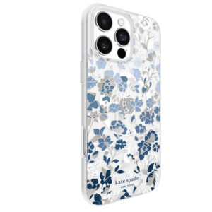 Kate Spade New York Protective Gems MagSafe - dėklas skirtas Apple iPhone 16 Pro Max Flowerbed Blue - Image 3