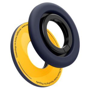 Spigen Nano Pop MagSafe Phone Ring - Finger holder with stand function (Bluberry Navy) - Image 3