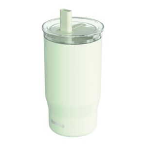 Quokka Mist - Stainless Steel Thermal Mug 720 ml with Straw (Pastel Green)