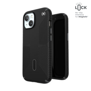 Speck Presidio2 Grip ClickLock & MagSafe - Case Apple iPhone 16e / Apple iPhone 15 / Apple iPhone 14 / Apple iPhone 13 black - Image 1