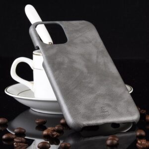 Crong Essential Cover - PU Leather dėklas skirtas Apple iPhone 11 Pro Gray - Image 5