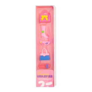 Set of erasers Shoes and bags (5 pcs.) - Image 1