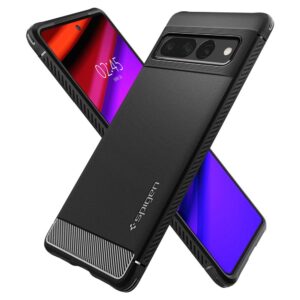 Spigen Rugged Armor - dėklas skirtas Google Pixel 7 Pro Black - Image 2