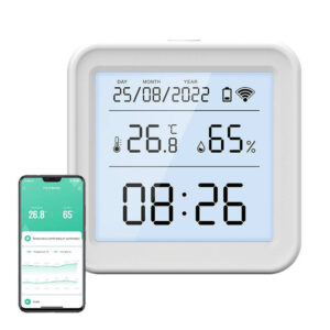 Smart temperature and humidity sensor WiFi Gosund S6 LCD Tuya - Image 2