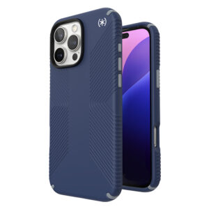 Speck Presidio2 Grip - dėklas skirtas Apple iPhone 16 Pro Max Coastal Blue / Dust Grey / White - Image 1