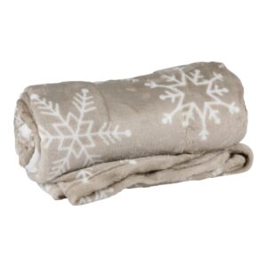 Arti Casa - Flannel Christmas Blanket 150x200 cm Beige - Image 2