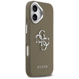 Guess Grained Big 4G Classic Logo - dėklas skirtas Apple iPhone 17 brown - Image 4