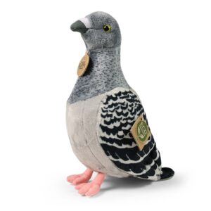 Rappa - Plush Realistic Toy Pigeon 22 cm Eco-Friendly