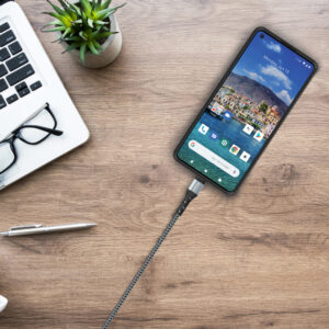 Energizer Ultimate - USB-A to USB-C connecting cable 2m Silver - Image 2