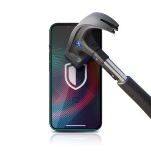 3mk HardGlass Max Lite - Apsauginis stiklas skirtas iPhone 14 / iPhone 13 / iPhone 13 Pro (Black) - Image 3