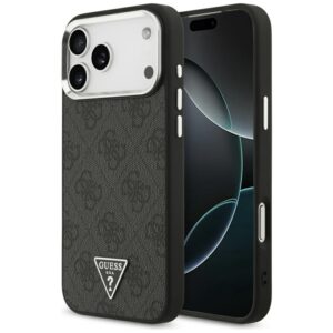 Guess 4G Triangle Logo MagSafe - dėklas skirtas Apple iPhone 17 Pro Max black - Image 1