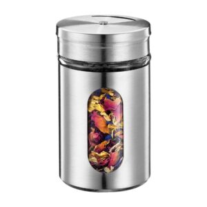Küchenprofi - Stainless Steel Spice Container with Window and 3 Dispensing Sieves 8x5 cm - Image 5