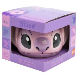 Disney Stitch - 3D Ceramic Mug in Gift Box from Angel Collection 375 ml - Image 4