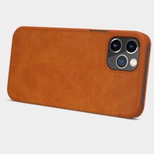 Nillkin Qin Leather Case - dėklas skirtas Apple Apple iPhone 12 Pro Max Blue - Image 2