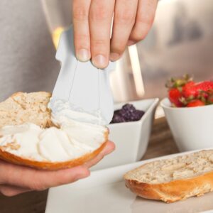 Quirky Scoop - Measuring Spoon and Spreading Knife (White) - Image 4