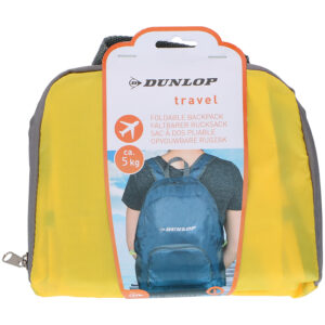 Dunlop - Folding backpack (yellow) - Image 3
