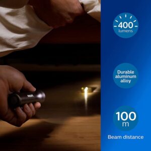 Philips - Aluminum LED flashlight 400 lumens waterproof IPX4 - Image 3
