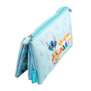 Disney Stitch - 3-Compartment Pencil Case from the Waves Collection - Image 3