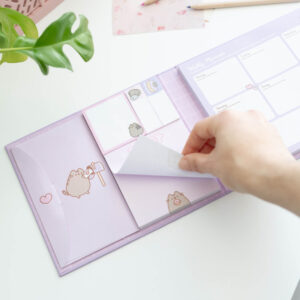 Pusheen - Weekly planner with sticky notes from the Moments collection (19.3 x 16.5 cm) - Image 3