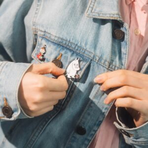 Moomins - Set of 4 Pins for Clothes or Backpack - Image 5
