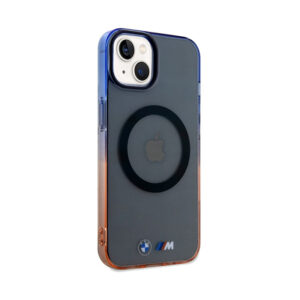 BMW Gradient Bumper MagSafe - dėklas skirtas Apple iPhone 15 Grey - Image 4