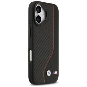 BMW M Carbon Line & Logo MagSafe - dėklas skirtas Apple iPhone 17 red - Image 4
