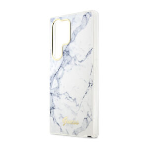 Guess Marble Collection - dėklas skirtas Samsung Galaxy S23 Ultra White - Image 6