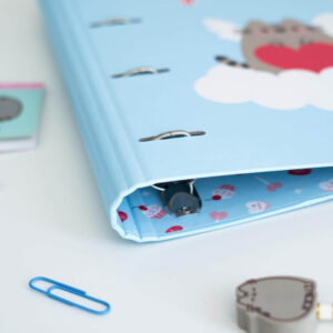 Pusheen - Purrfect Love collection A4 binder with cards (4 rings, elastic band) - Image 5