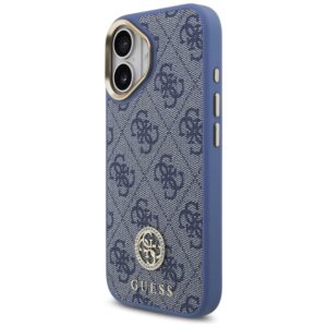 Guess 4G Strass Logo MagSafe - Case Apple iPhone 17 Blue - Image 2
