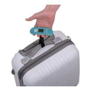 Dunlop - Digital luggage scale up to 40 kg (Turquoise) - Image 3