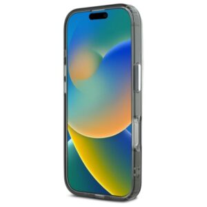 Karl Lagerfeld IML Monogram Karl & Choupette Head MagSafe - dėklas skirtas Apple iPhone 16 Pro Max black - Image 5