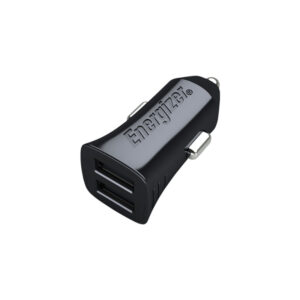 Energizer Classic - Car įkroviklis 2x USB-A 2.4A 12W juodos spalvos