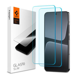 Spigen Glas.TR Slim 2-Pack - 2 pcs. Apsauginis stiklas skirtas Xiaomi 14 / Xiaomi 13 - Image 1