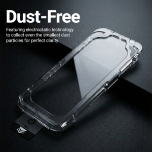 Crong EasyShield 2-Pack – Apsauginis stiklas skirtas Apple iPhone 17 / Apple iPhone 17 Pro / Apple iPhone 16 Pro (2 pieces) - Image 3